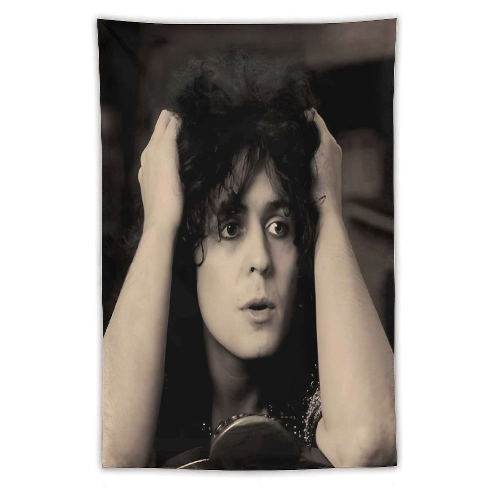 Home Office Icon - Marc Bolan Music Icon Tapestry Wall