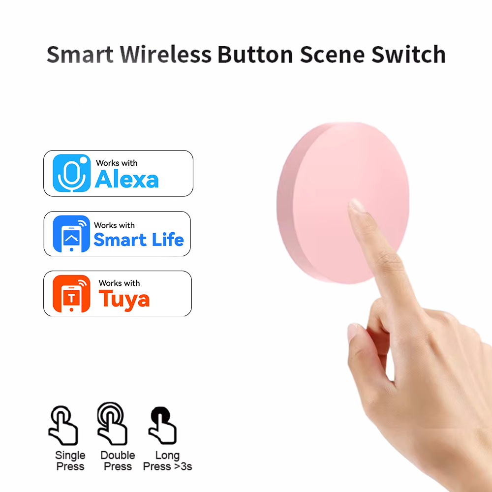 Home Office Google - ZigBee Smart Wireless Button Scene Switch