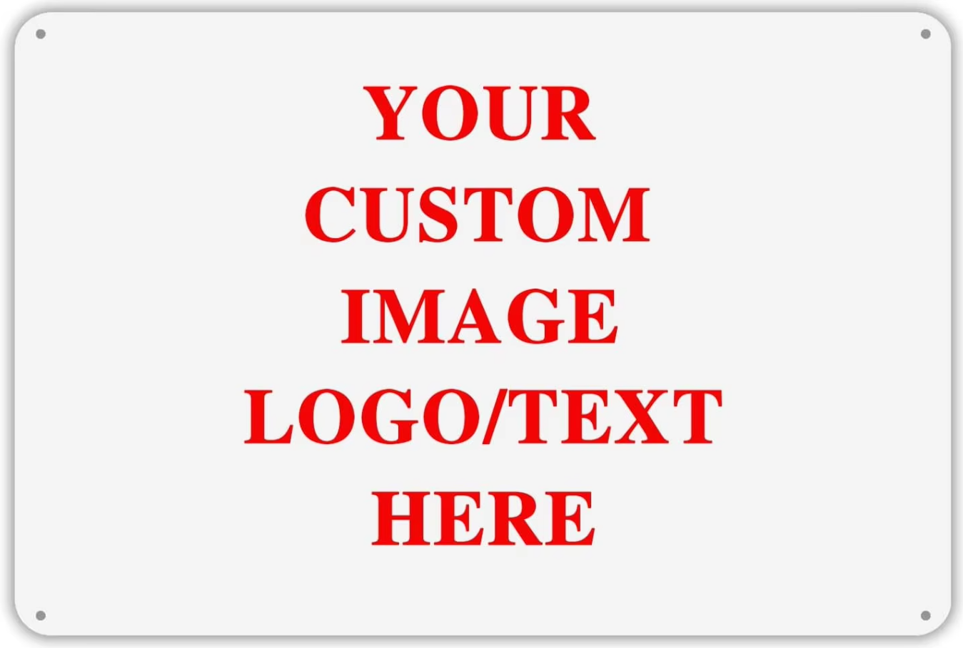 Home Office Logo - Custom Sign Personalized Metal Sign Design
