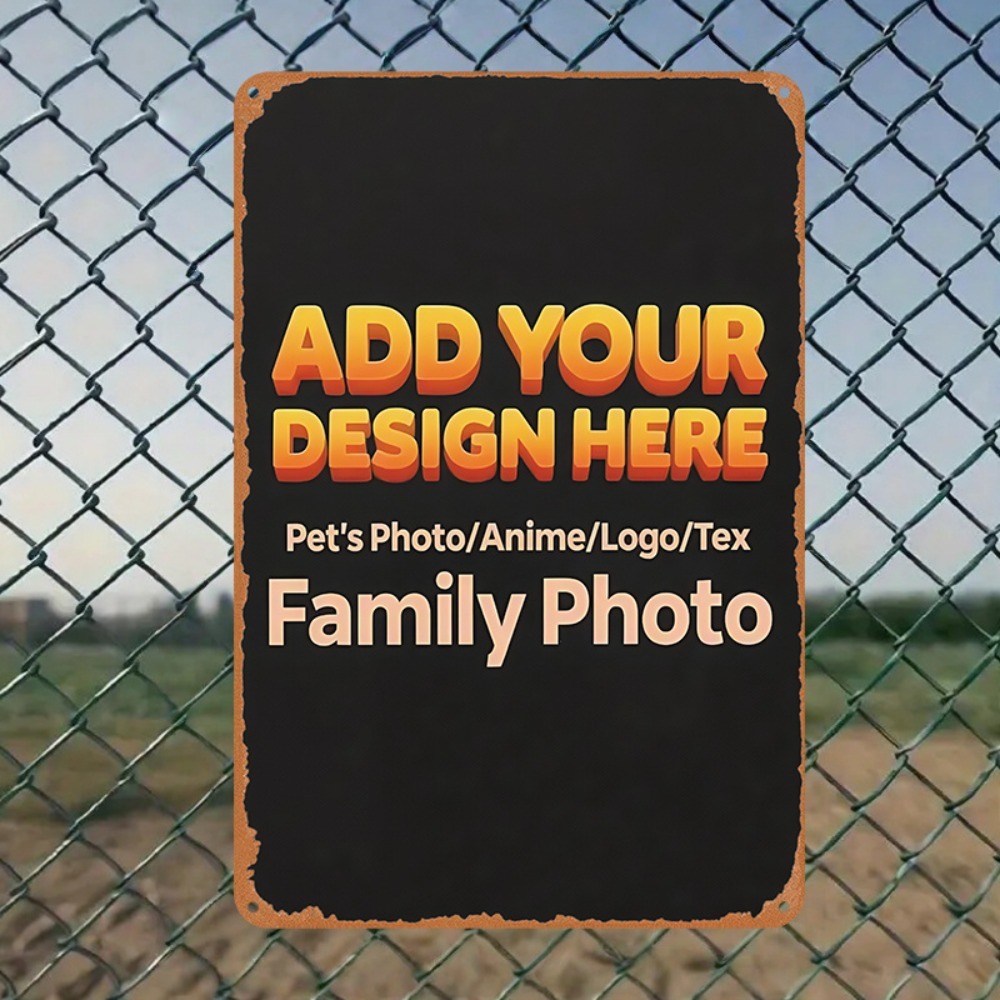 Home Office Logo - Customizable Personalized Iron Wall Art Custom
