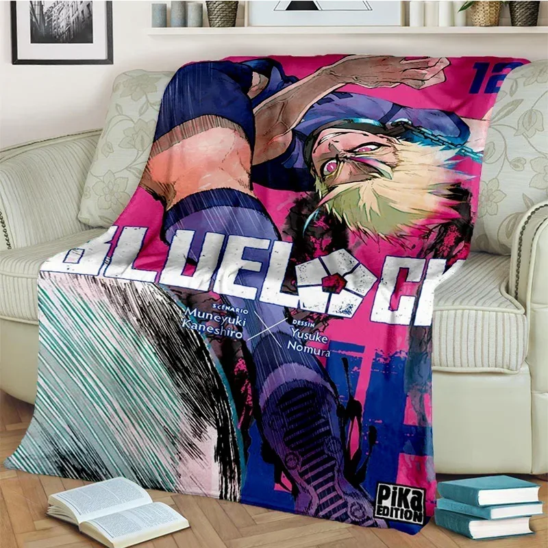 Home Office Sofa - D Football Anime Blue Lock Cartoon