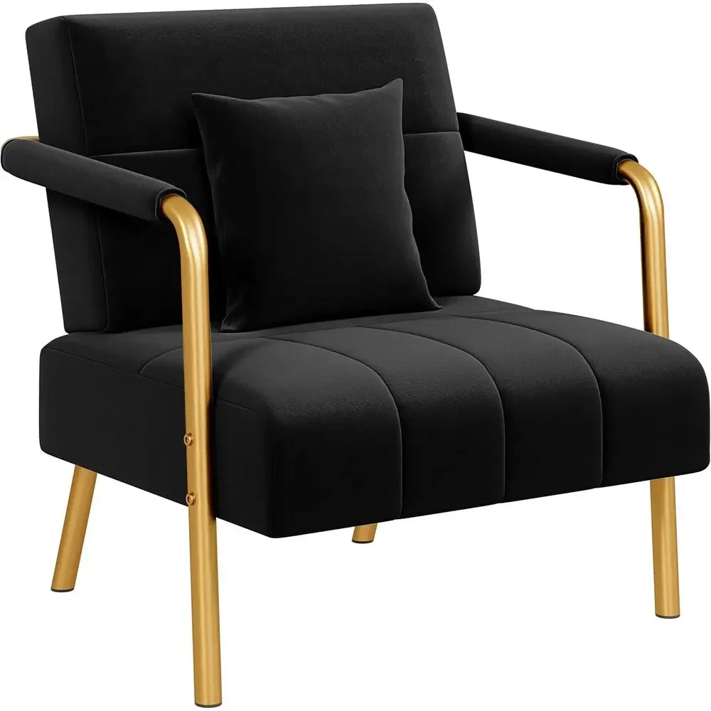 Home Office Sofa - 30 Wide Elegant Velvet Sofa with
