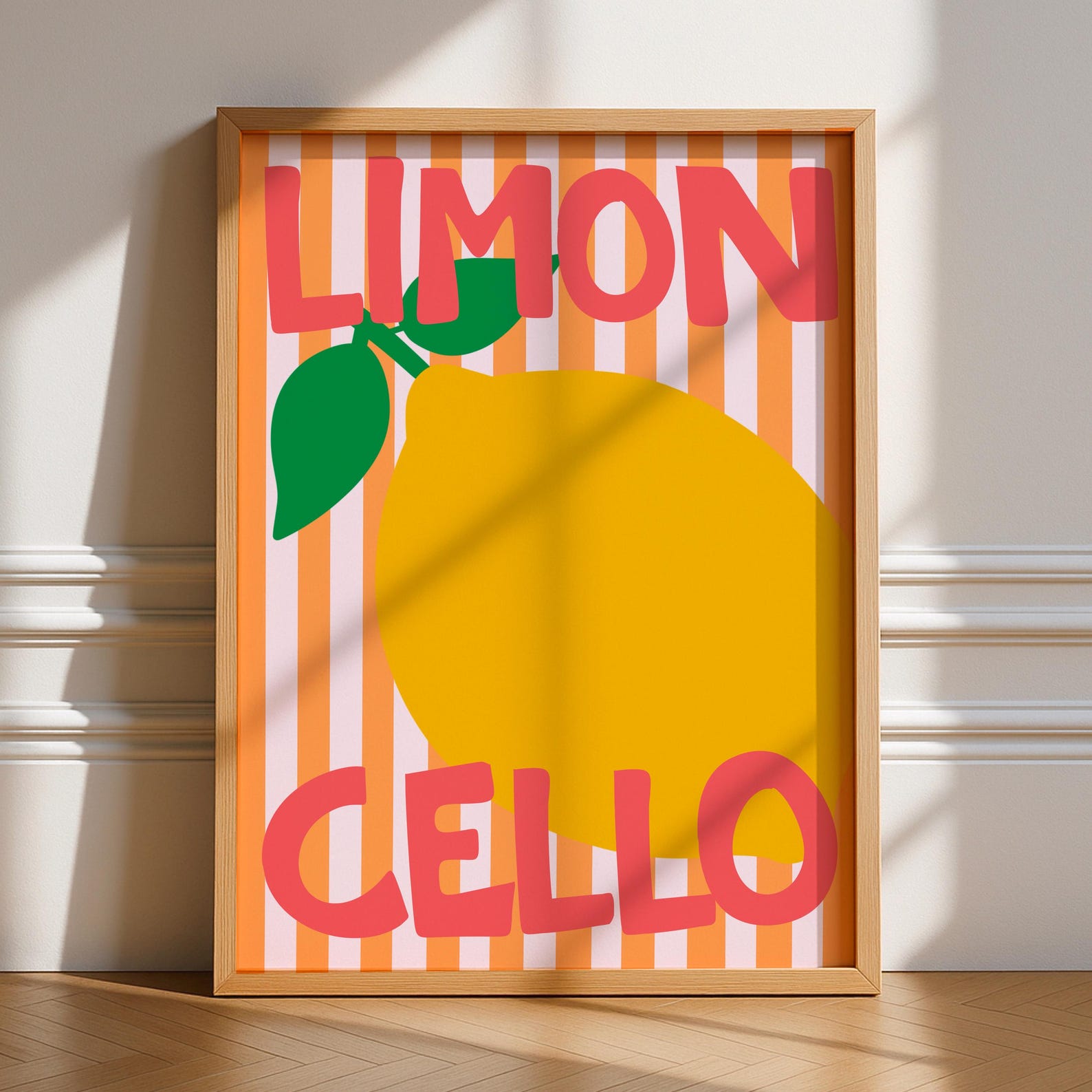 Home Office Youtube - Modern Italian Limoncello Lemon FruitCanvas Print