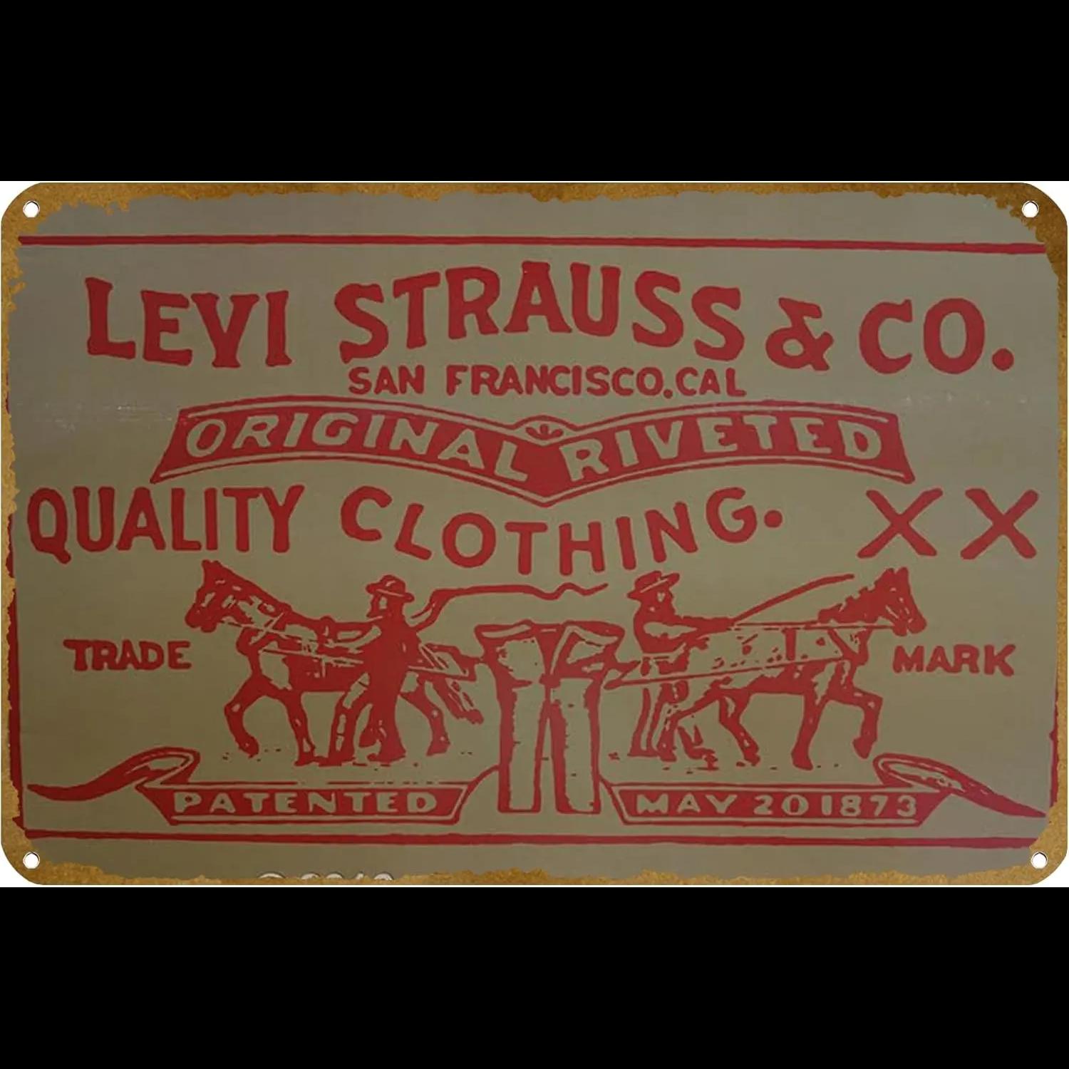 Home Office Logo - Levi Strauss Co Vintage Logo -