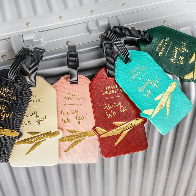 Portable Travel Luggage Tag PU - Letter Tray Desk 评论和价格