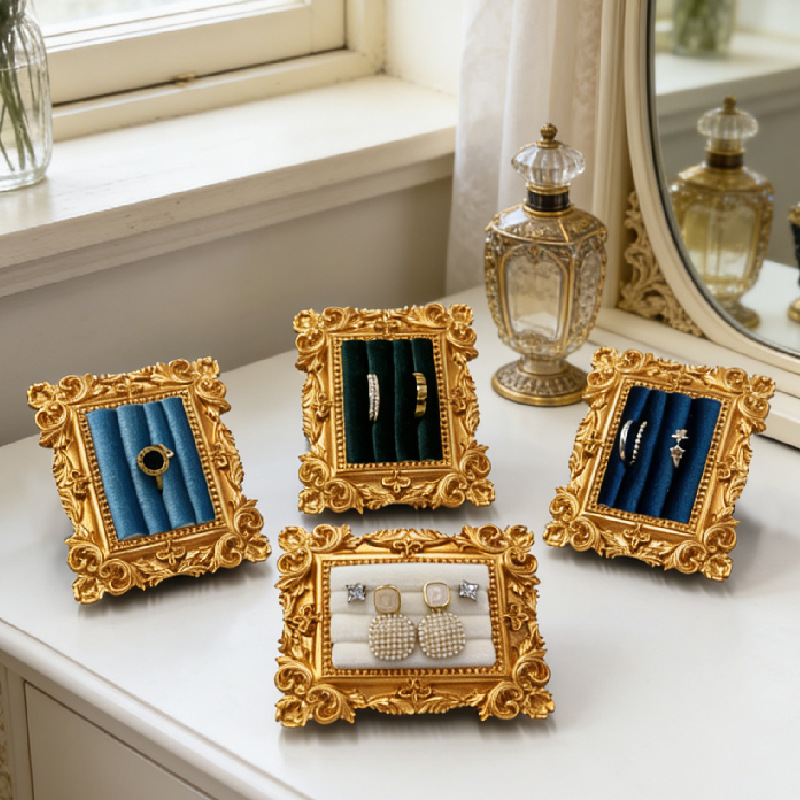 Vintage Picture Frame Ring Dis - Letter Tray Desk 评论和价格