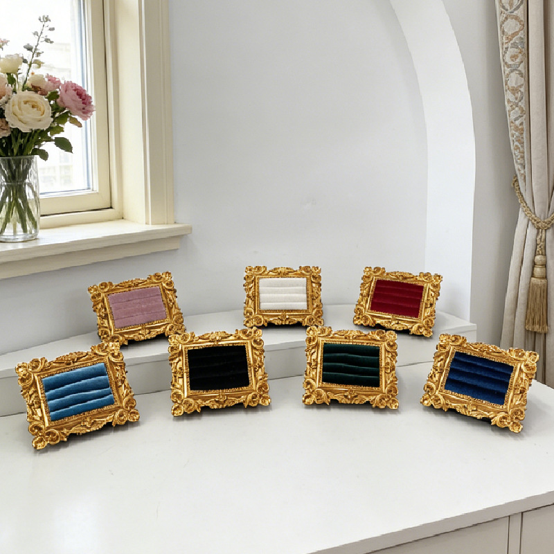 Vintage Picture Frame Ring Dis - Letter Tray Desk 评论和价格