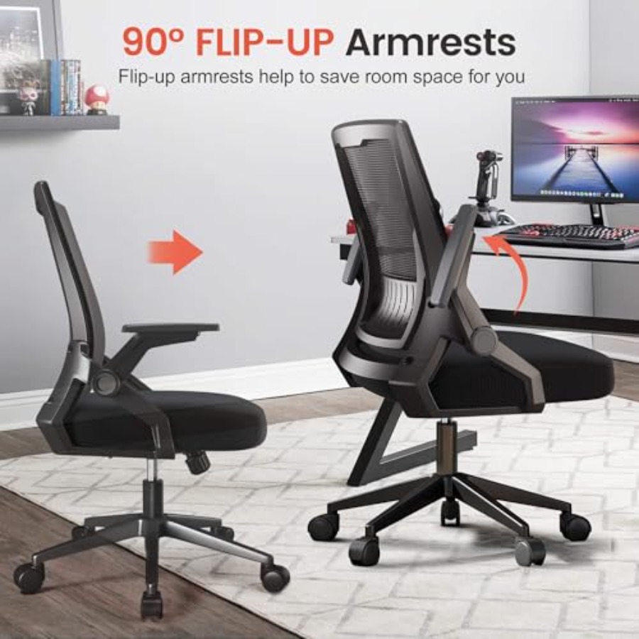 Ergonomic Office Chair with Fl - Home Office Chair 评论和价格