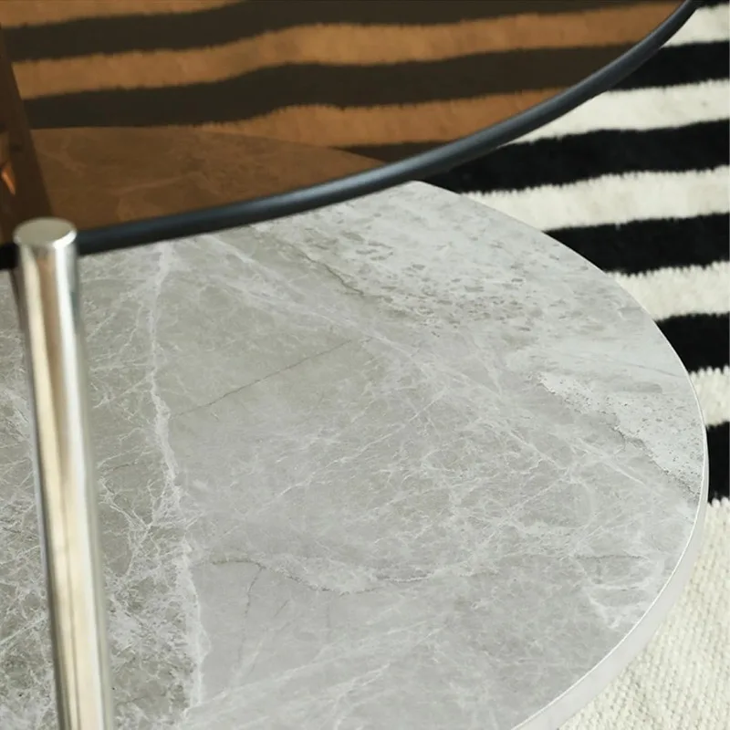 -Glass Coffee Table, 2-Tier Mo - Home Office Quotes 评论和价格