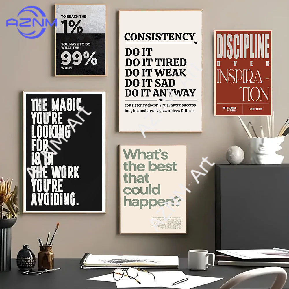 Minimalist Motivational Quotes - Home Office Quotes 评论和价格