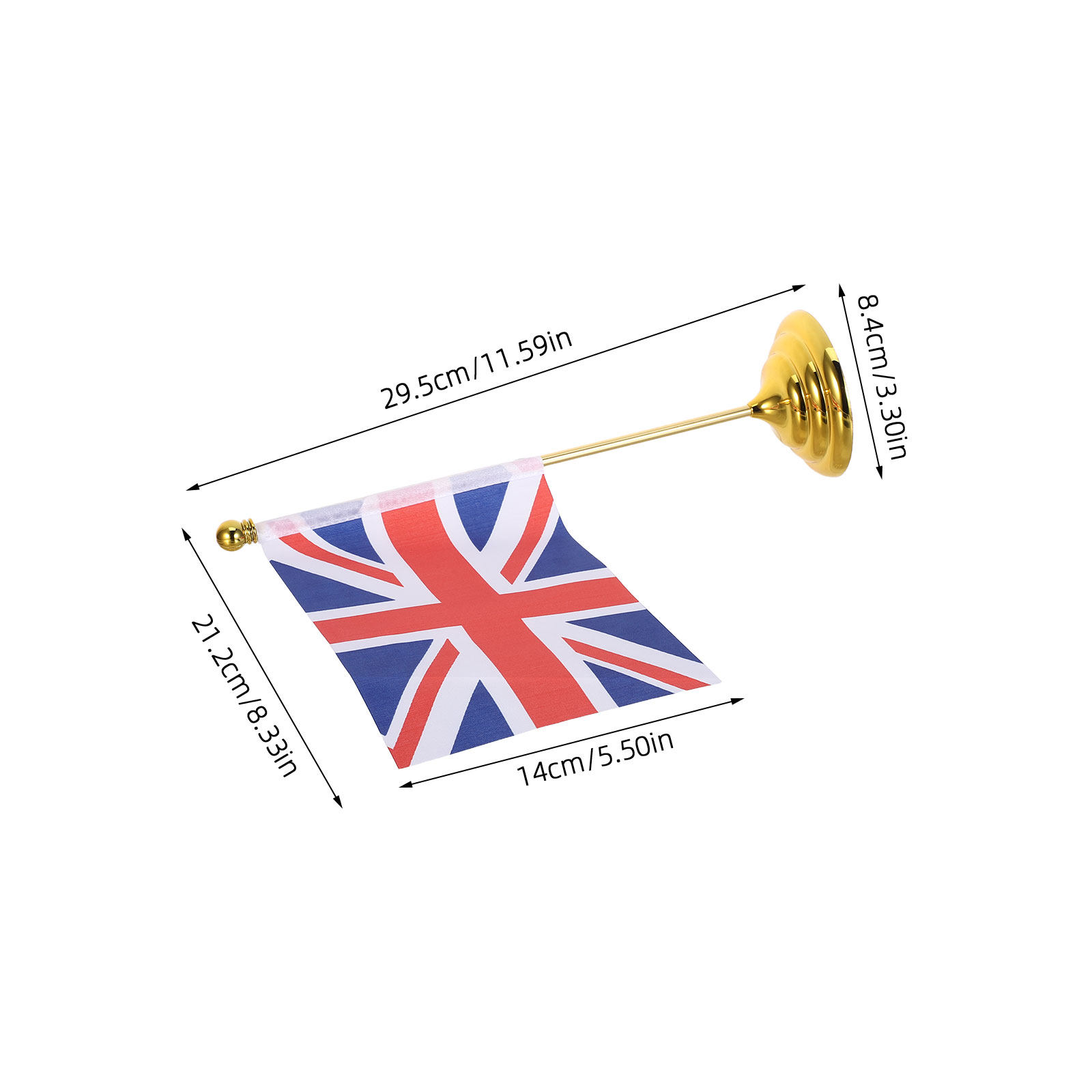 Mini Uk Desk Flag Set United K - Home Office United Kingdom 评论和价格
