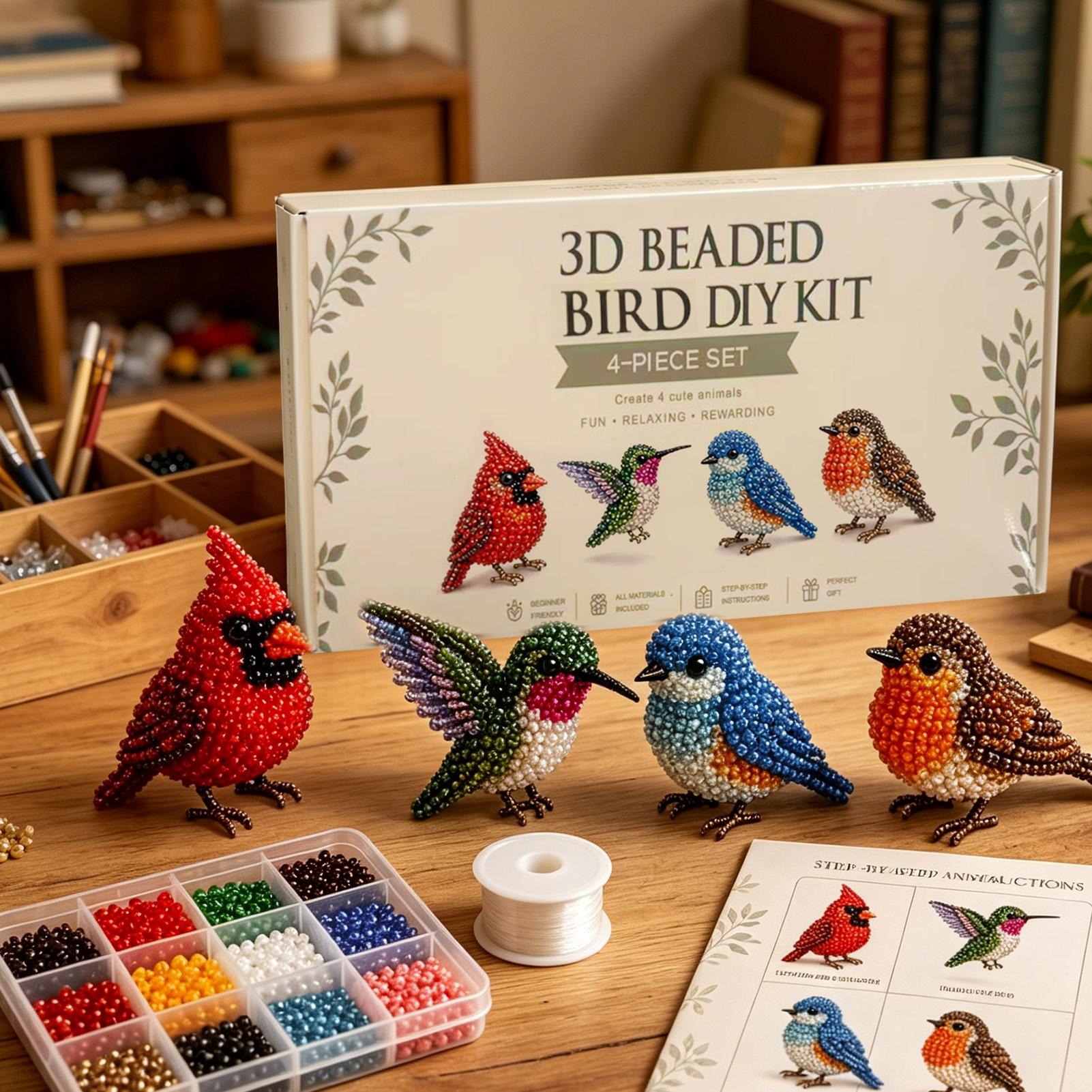Cute Bird & Animal Beading Cra - Home Office Youtube 评论和价格