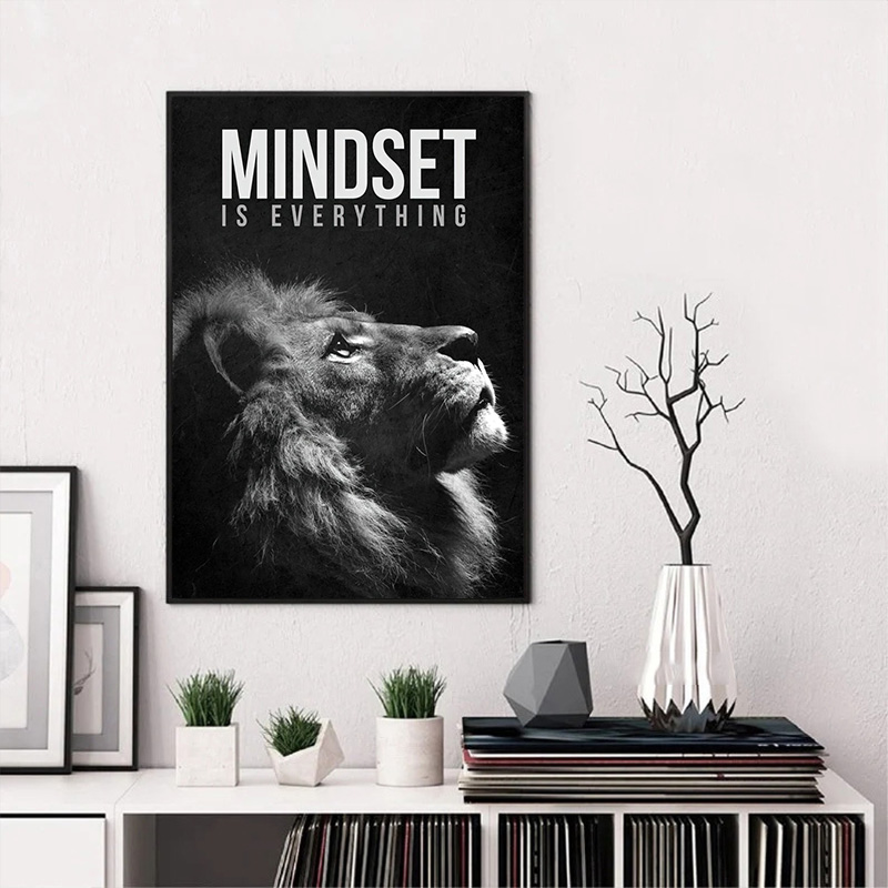 1pc frameless Motivational Quo - Home Office Quotes 评论和价格