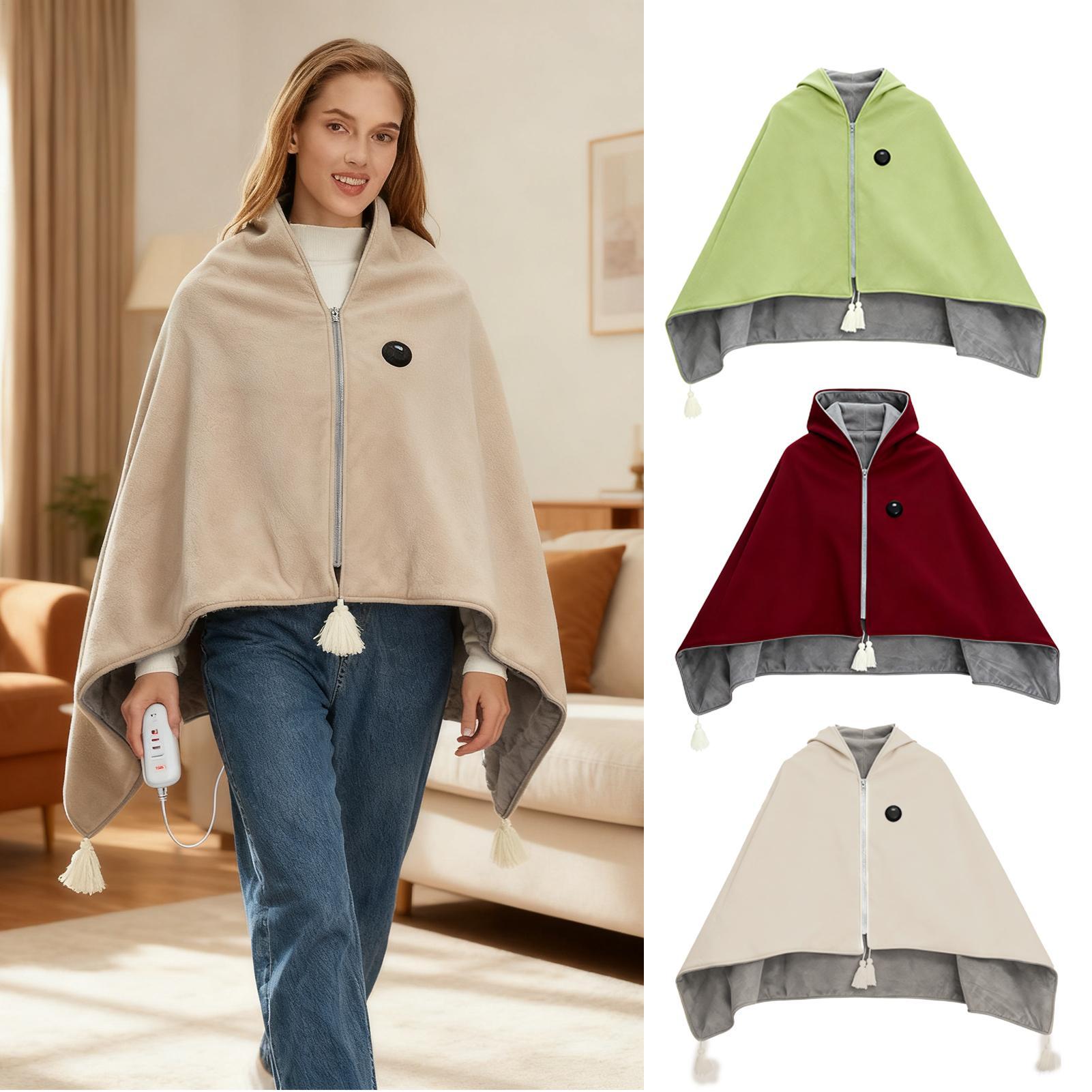 USB Heated Shawl 3-Level Safe  - Home Office Sofa 评论和价格