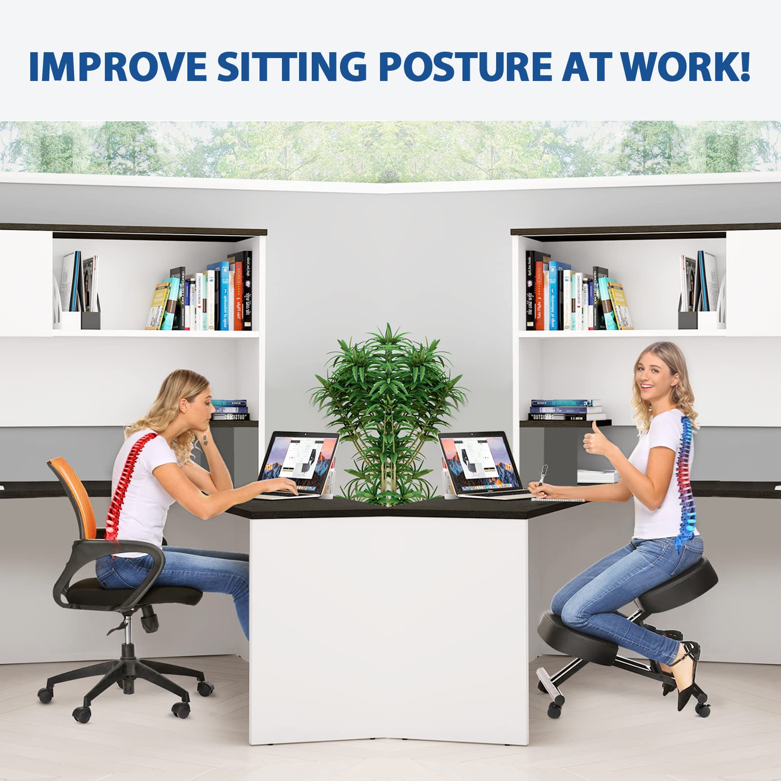 Kneeling Chair Ergonomic for O - Home Office Chair 评论和价格