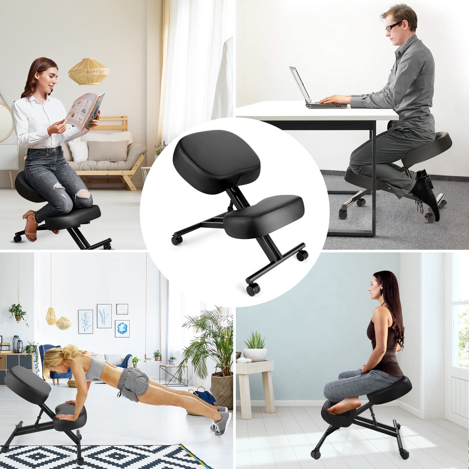 Kneeling Chair Ergonomic for O - Home Office Chair 评论和价格