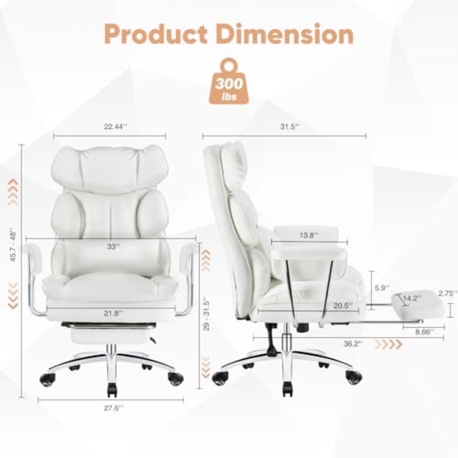 Executive Home Office Desk Cha - Home Office Chair 评论和价格