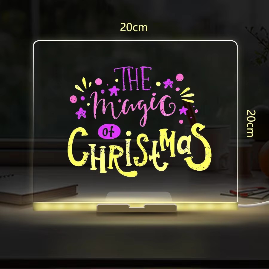 DIY Acrylic LED Light Board Er - Home Office Gadgets 评论和价格