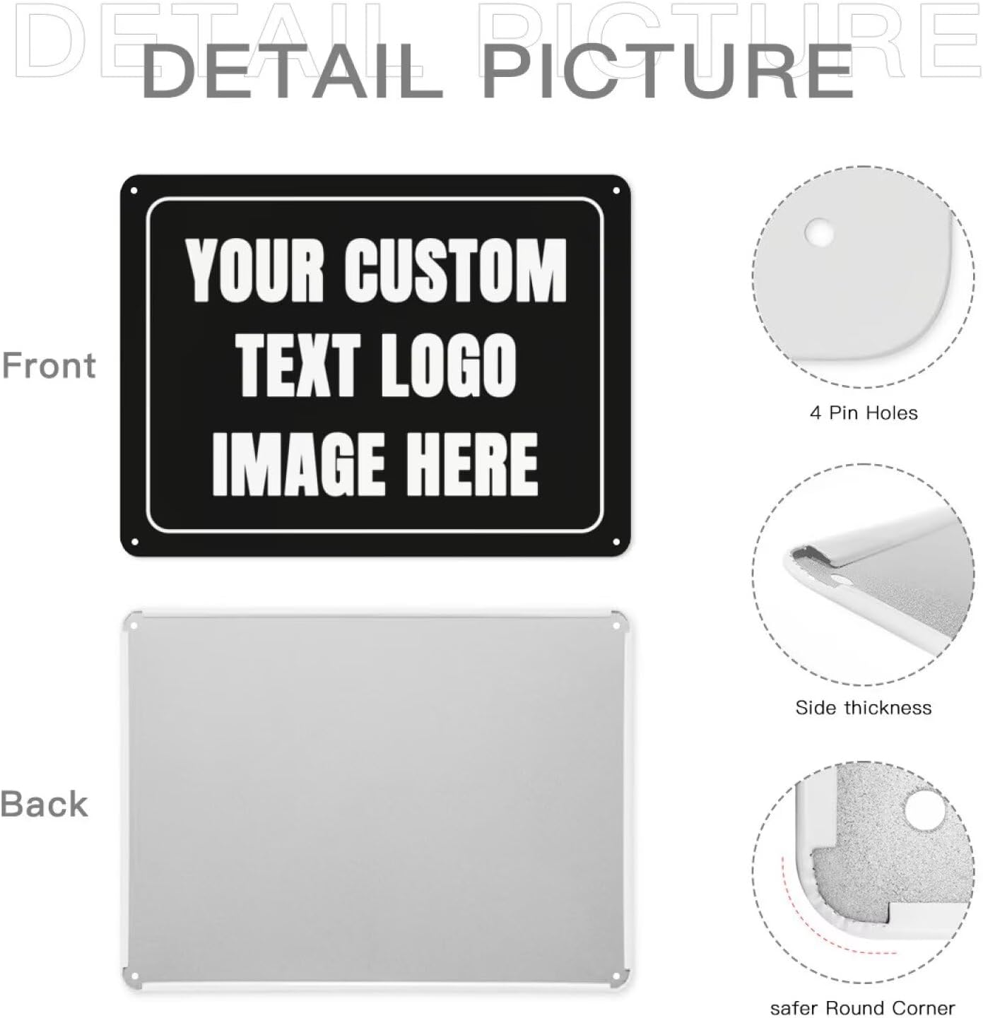 Custom Sign Personalized Metal - Home Office Logo 评论和价格