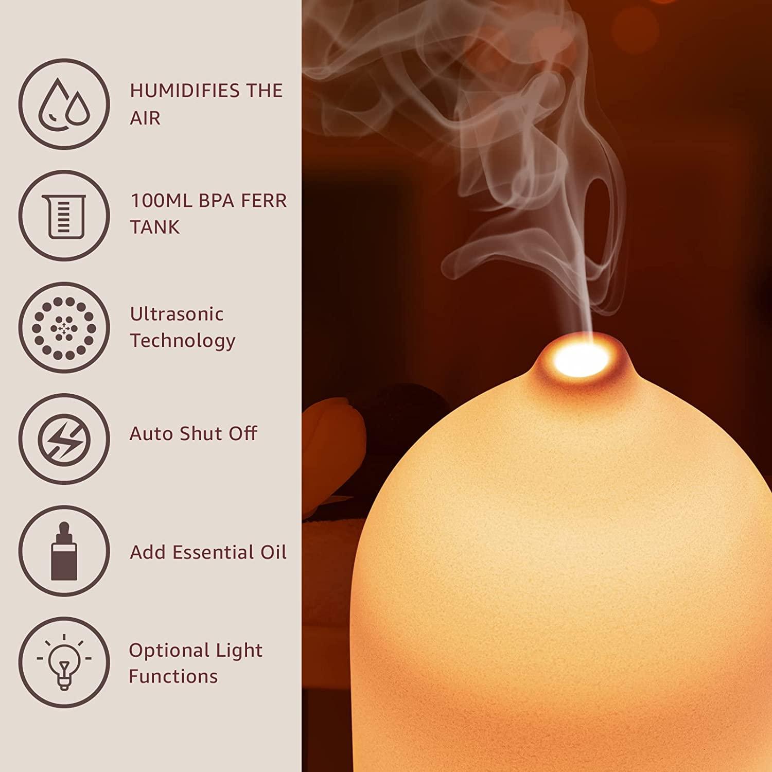 100ml Ceramic Essential Oil Di - Home Office Gadgets 评论和价格