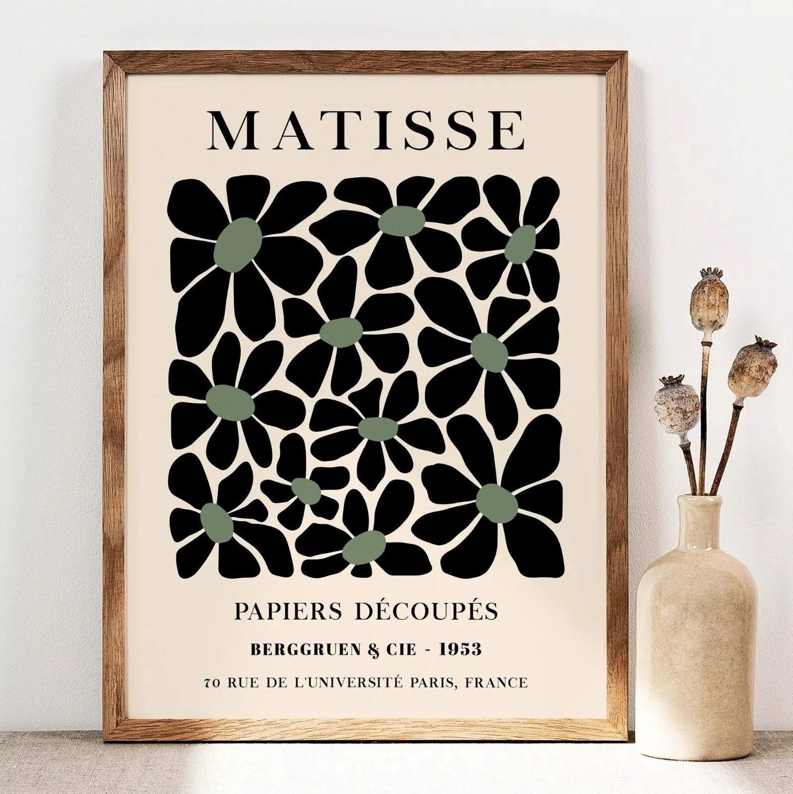 3pcs/set Retro Matisse Canvas  - Home Office Youtube 评论和价格