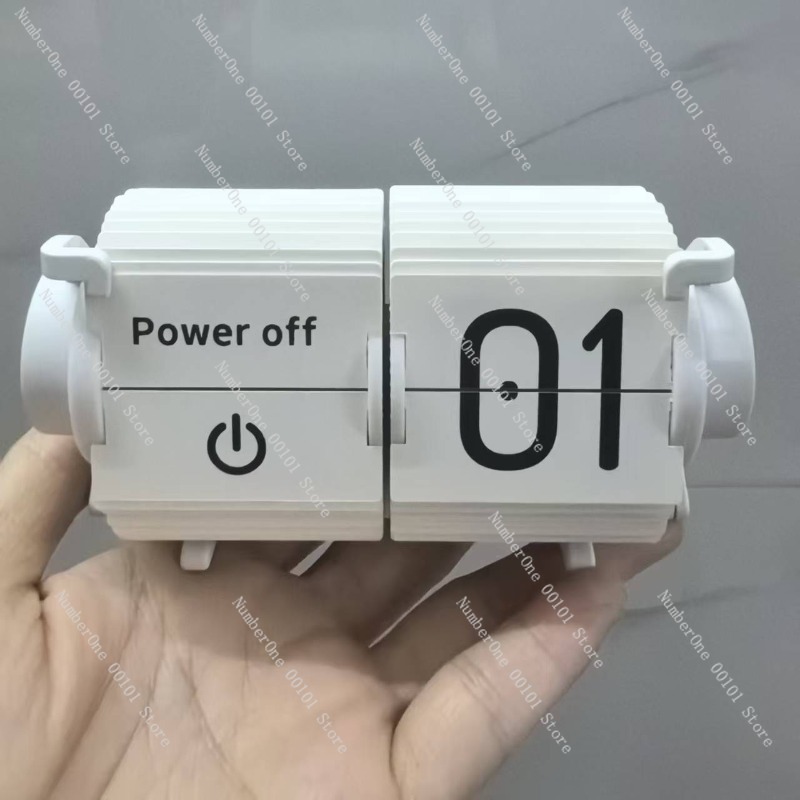 Automatic Page-Turning Clock,  - Home Office Gadgets 评论和价格