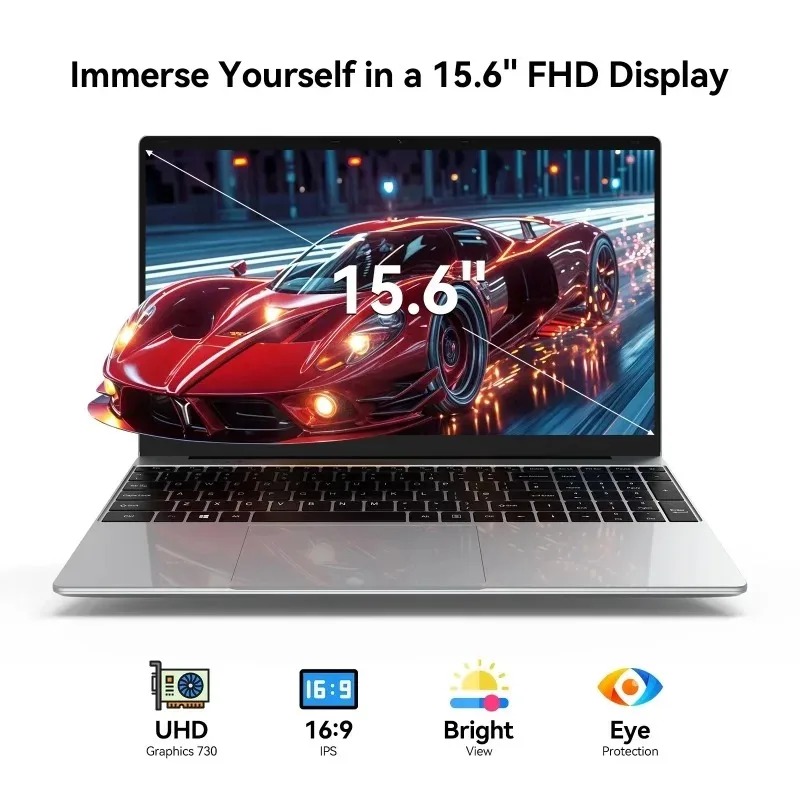 15.6 Inch Ultra Slim Gaming No - Home Office Windows 评论和价格