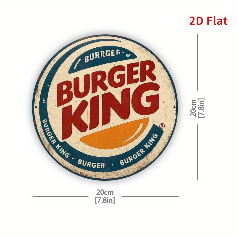 Burger King Retro wooden logo  - Home Office Logo 评论和价格
