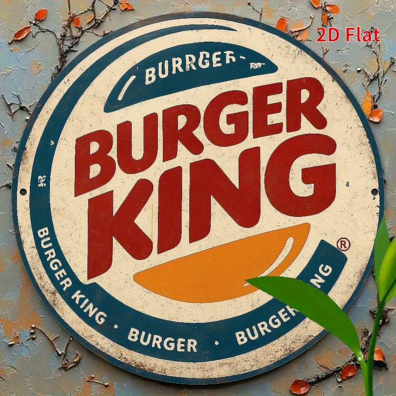 Burger King Retro wooden logo  - Home Office Logo 评论和价格