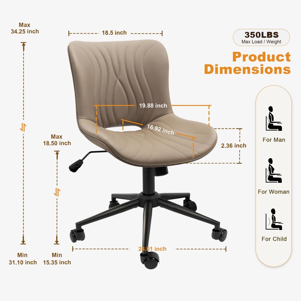 Ergonomic Height-Adjustable Sw - Home Office Chair 评论和价格