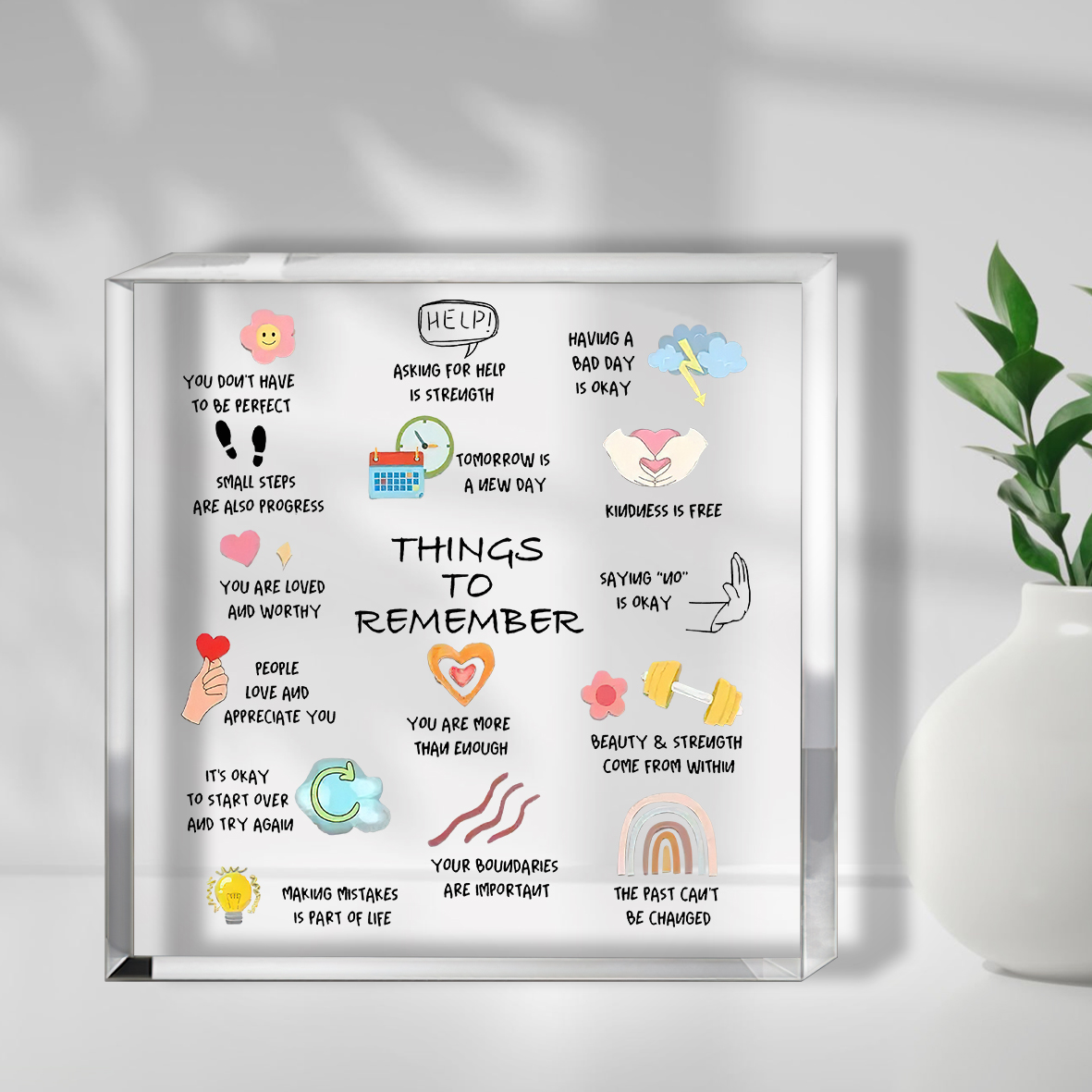 1pc Modern Acrylic Inspiration - Home Office Quotes 评论和价格