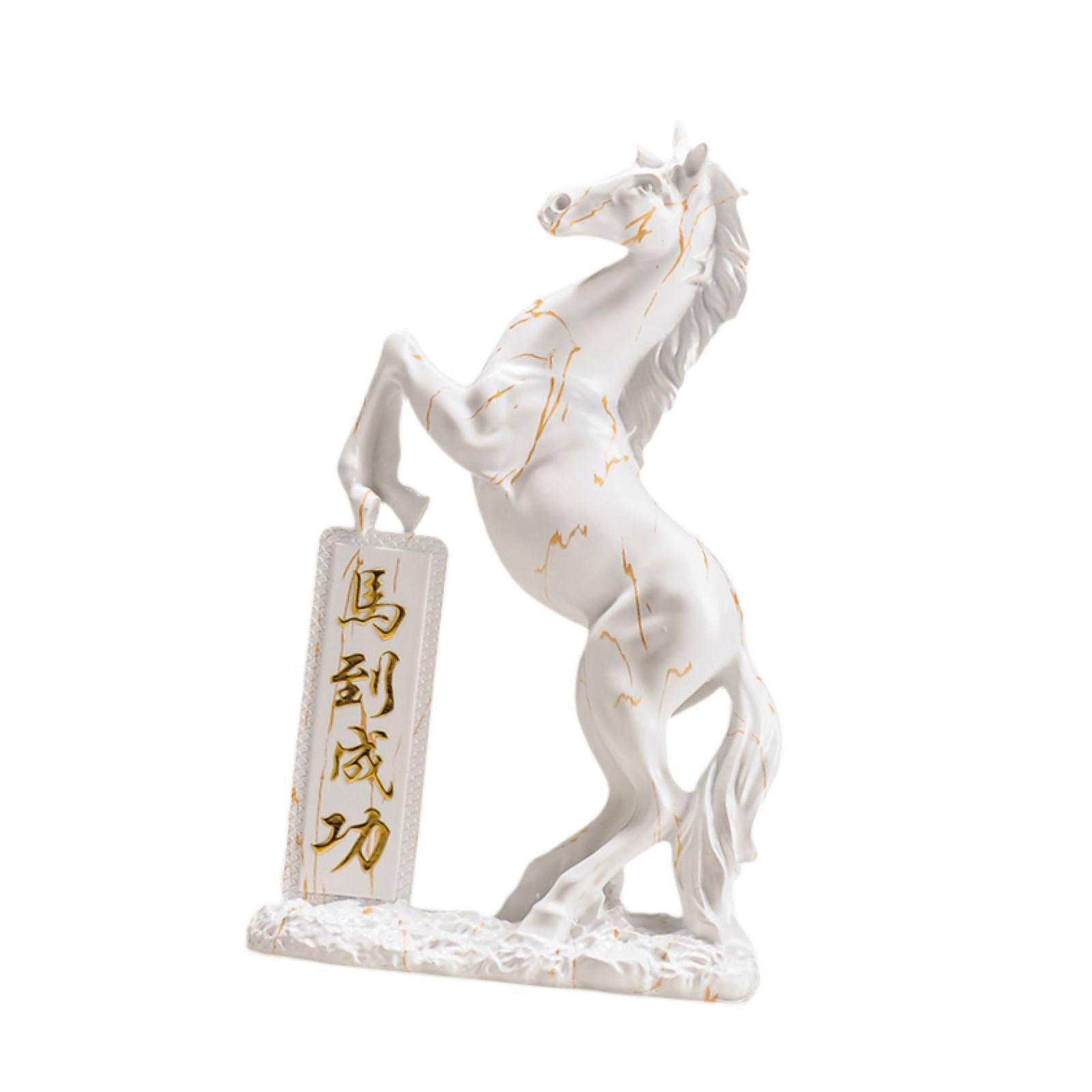 Horse Statue Resin Decoration  - Home Office Representative 评论和价格