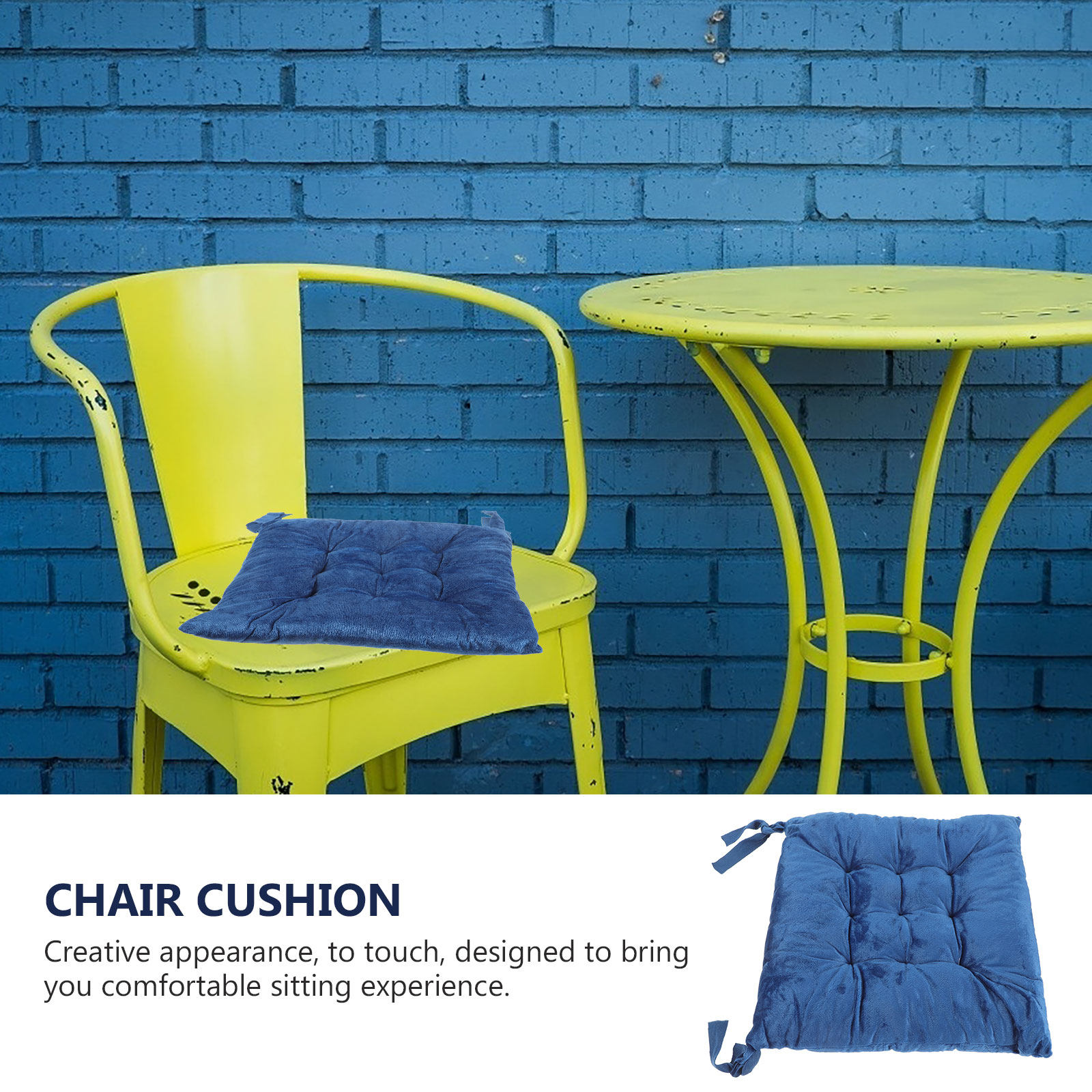 2Pcs Dining Chair Cushion Deco - Home Office Sofa 评论和价格