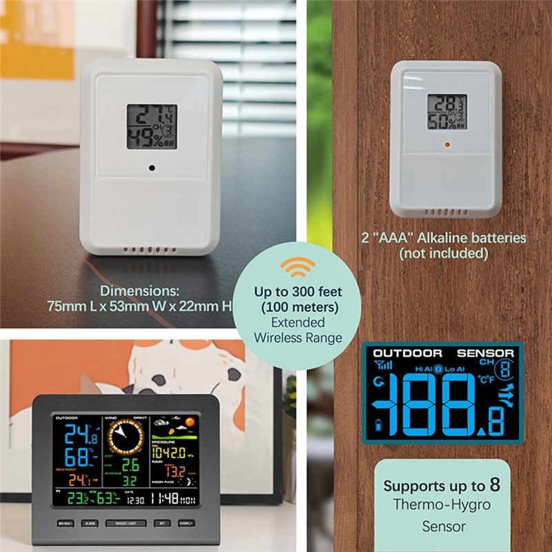 ABJN-Wireless Weather Station  - Home Office Google 评论和价格