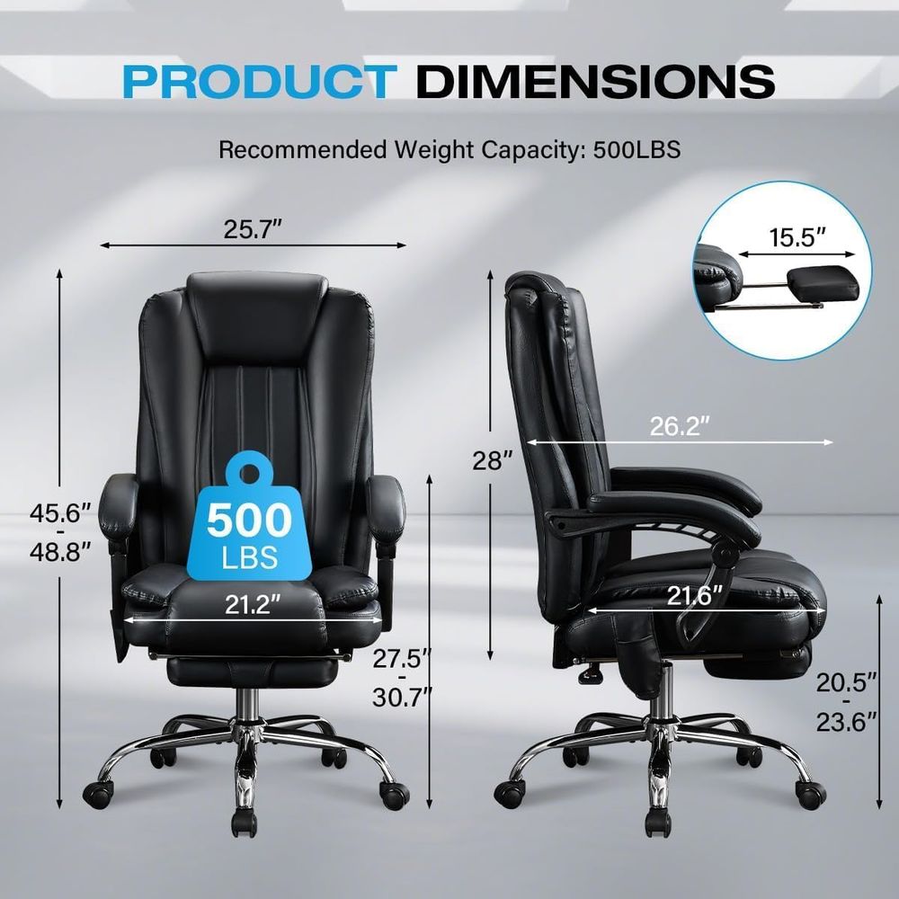 Luxury High-Back Ergonomic Cha - Home Office Chair 评论和价格