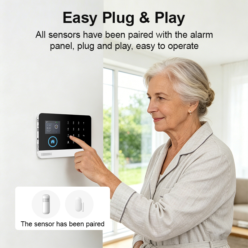 PGST WIFI GSM Smart Home Secur - Home Office Google 评论和价格