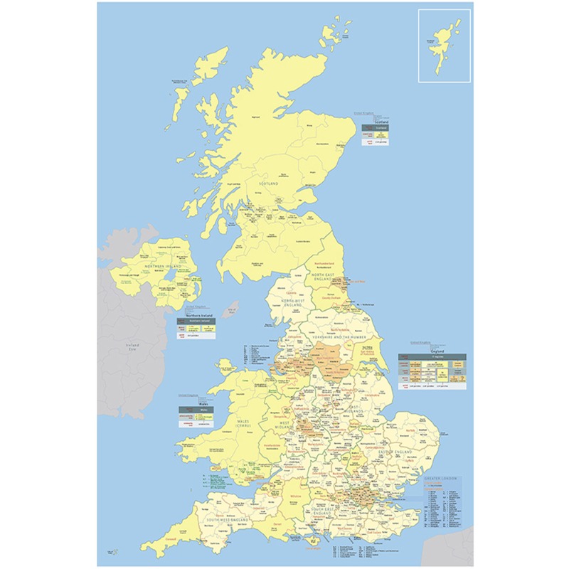 A1/A2 United Kingdom Map The U - Home Office United Kingdom 评论和价格