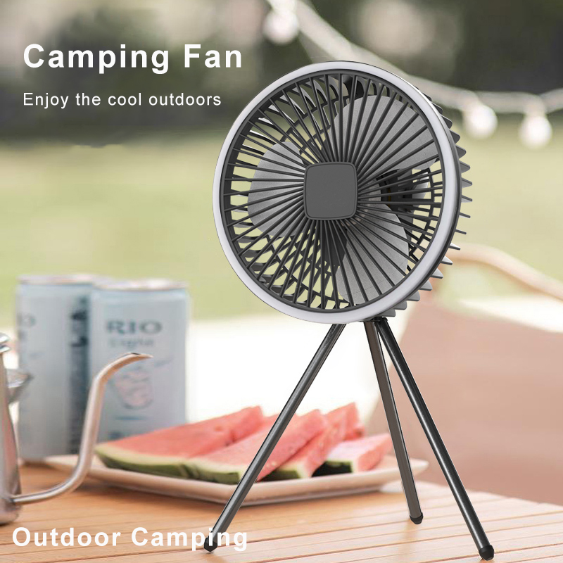Portable Camping Fan 10000mAh  - Home Office Gadgets 评论和价格