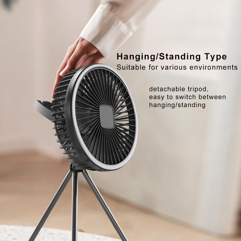 Portable Camping Fan 10000mAh  - Home Office Gadgets 评论和价格