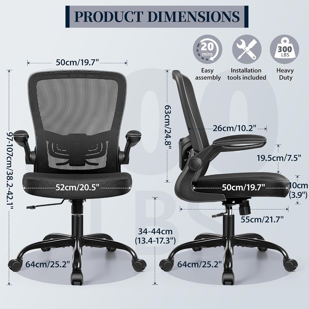 Ergonomic Adjustable Height Sw - Home Office Chair 评论和价格