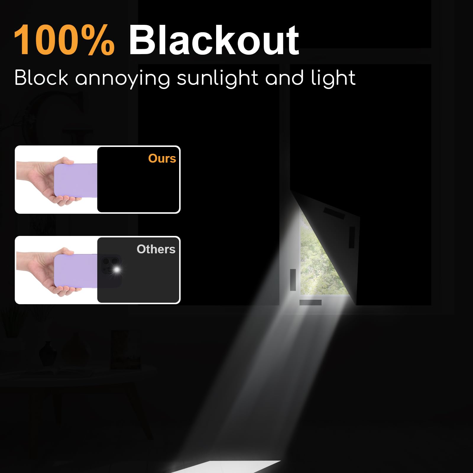 Blackout Blinds Stick On Tempo - Home Office Windows 评论和价格