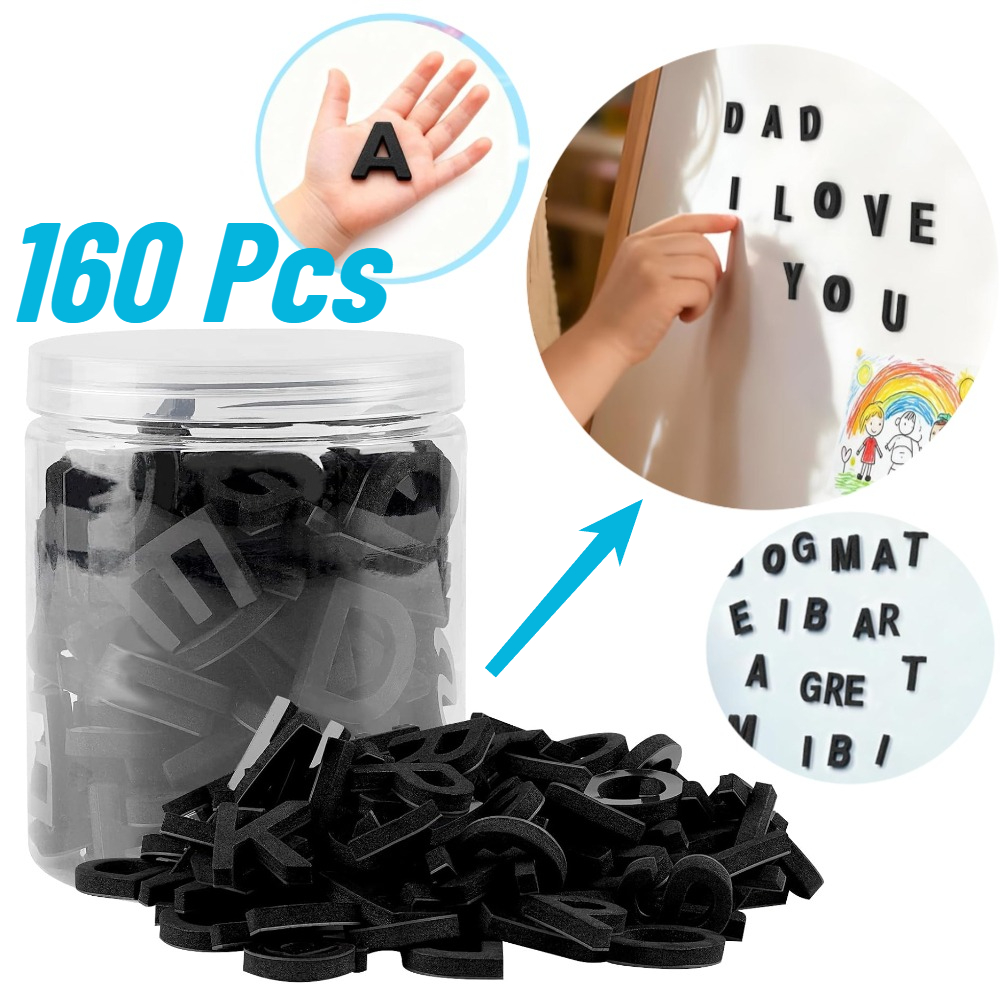 160pcs Decorative Magnetic EVA - Letter Tray Desk 评论和价格