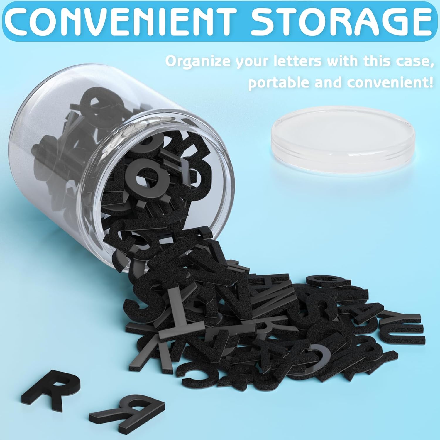 160pcs Decorative Magnetic EVA - Letter Tray Desk 评论和价格