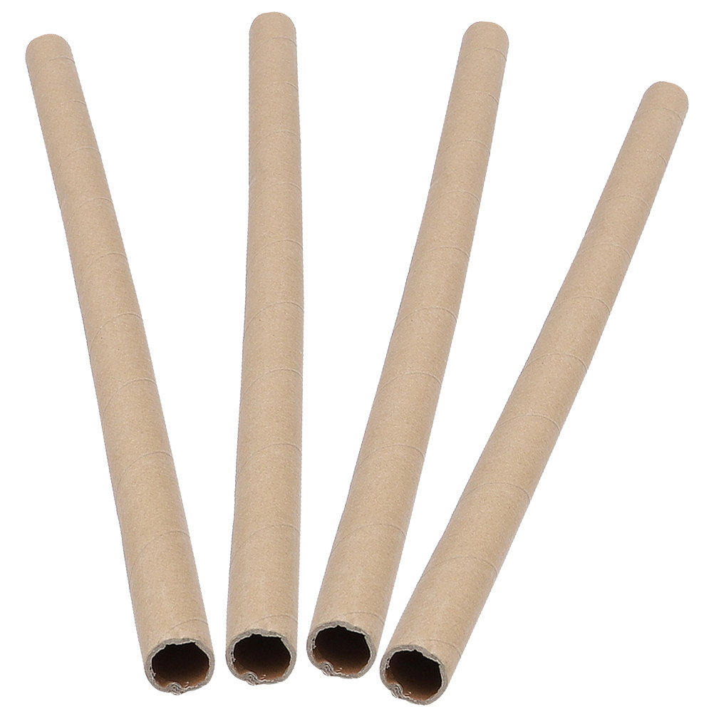 4Pcs Thick Paper Roll Tube Bla - Home Office Youtube 评论和价格