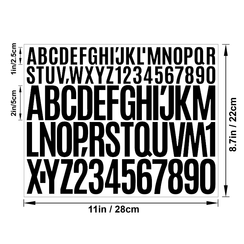 1+2 Inch Mixed Alphabet Number - Letter Tray Desk 评论和价格