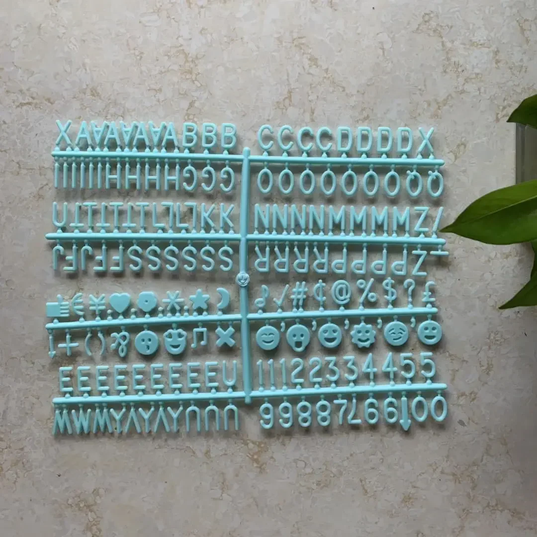 Colorful Felt Board Letters Bu - Letter Tray Desk 评论和价格