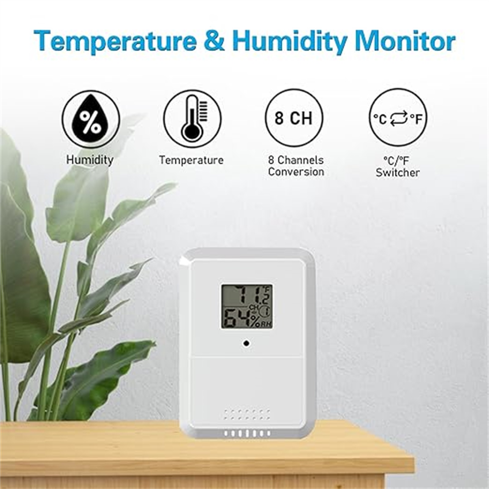 Wireless Thermometer Hygromete - Home Office Google 评论和价格