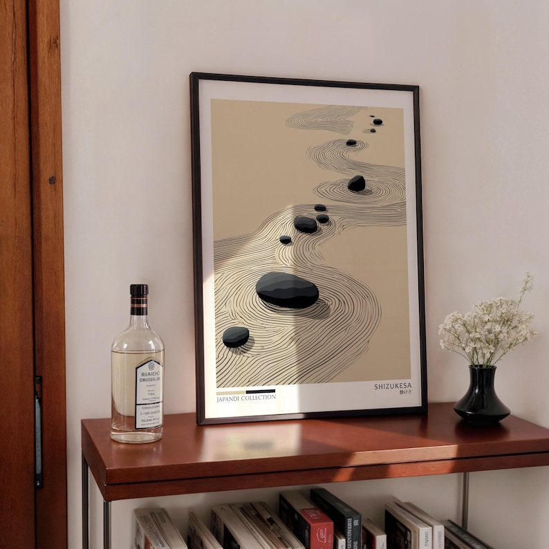 2pcs Japandi Zen Canvas Wall A - Home Office Youtube 评论和价格