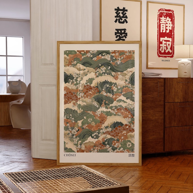 2pcs Japandi Zen Canvas Wall A - Home Office Youtube 评论和价格