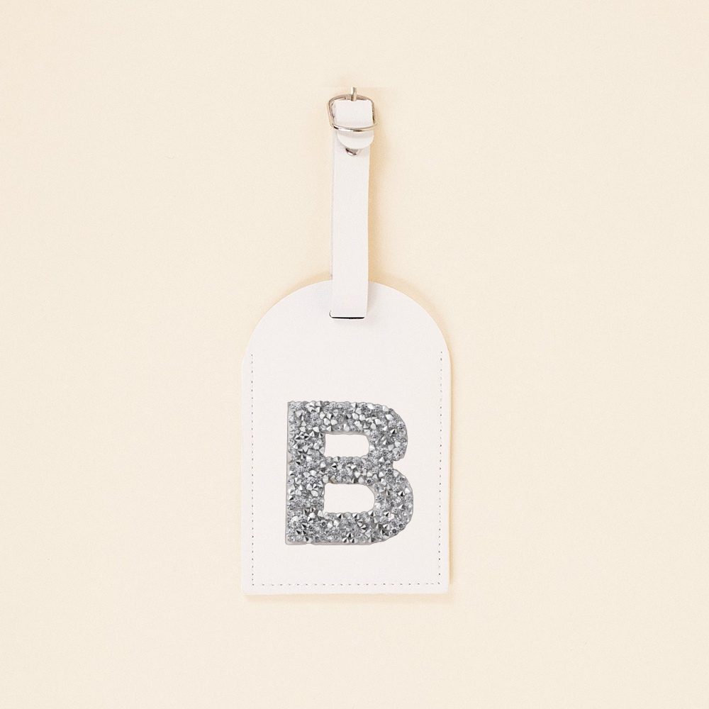 A-Z Rhinestone Monogram Leathe - Letter Tray Desk 评论和价格